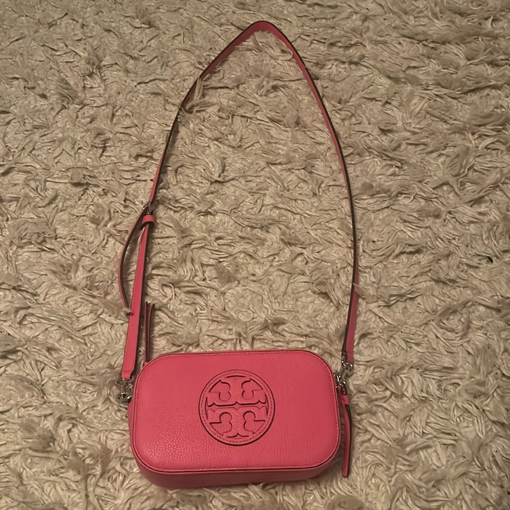 Tory Burch Mini Miller Leather Crossbody